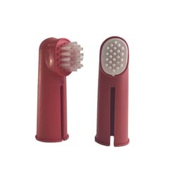 Kit Escova De Dentes Homepet Único - 2 Dedeiras