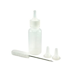 Kit Mamadeira Savana Com 3 Bicos E Limpador - 1 Unidade