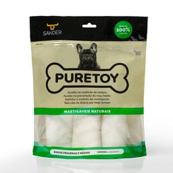 Kit Mastigaveis Para Caes Puretoy Raca Pequena E Media 3" 4" Com 4 Unidades