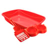 Kit Pet Injet Luxo Para Gatos Vermelho