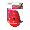 Kong Wobbler Brinquedo Dispenser Para Ração Ou Petisco Para Pets - Vermelho P - 1 Unidade