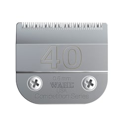 Lâmina Wahl Clipper N40 0,6Mm Max 45 Km2 - 1 Unidade