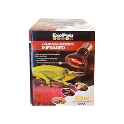 Lâmpada Exopets Infrared Para Répteis - 50 Watts