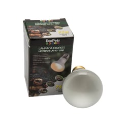 Lâmpada Uva Exopets Hotspot Para Répteis - 75 Watts