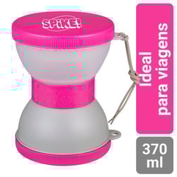 Lancheira Spike Rosa Para Cães - 1 Unidade