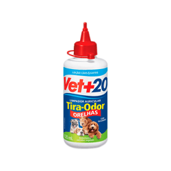 Limpa Orelhas Vet+20 Para Cães E Gatos - 120Ml