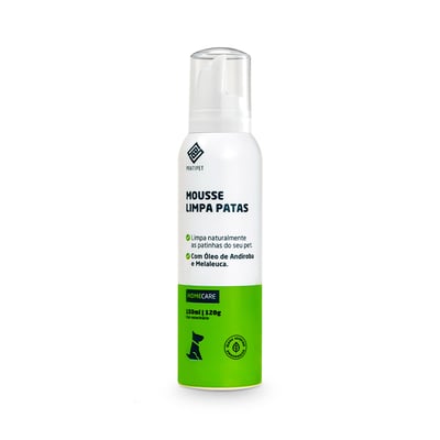 Limpa Patas Pratipet Ecodog - Mousse 150Ml