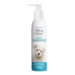 Limpador De Lágrimas Pet Clean Para Cães E Gatos - 100Ml