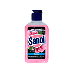 Limpador De Superfície Sanol Rosas - 120Ml