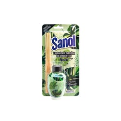 Limpador E Difusor Sanol 2 Em 1 Green Flowers 100Ml Para Casa E Ambientes