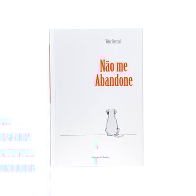 Livro Não Me Abandone Por Vitor Bertini Para Decoração