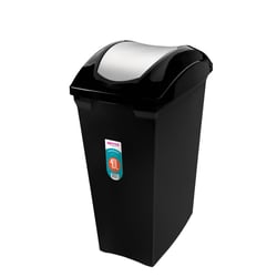 Lixeira Basculante Sanremo 40L Preta