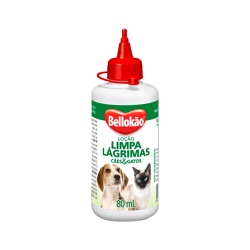Loção Limpa Lágrimas Bellokão Para Cães E Gatos - 80Ml