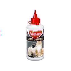 Loção Limpa Orelhas Bellogatto - 80Ml