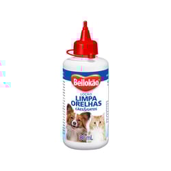 Loção Limpa Orelhas Bellokão Para Cães E Gatos - 80Ml