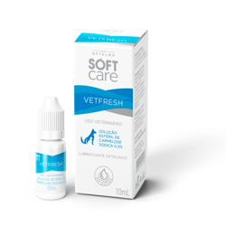 Lubrificante Oftálmico Vetfresh Soft Care 10Ml - 1 Unidade