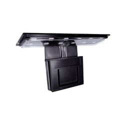 Luminária Soma X3 5W - Preta Led Branco E Vermelho - 220 Volts