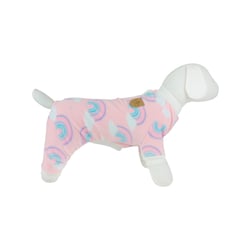 Macacão Soft Arco-Íris Para Cachorros