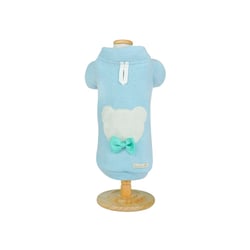 Macacão Ursinho Neon Azul Para Cães - 1 Unidade - Tamanho P