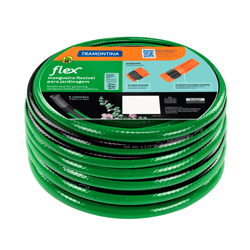 Mangueira Flex Tramontina Verde 20M - Com Engate E Esguicho
