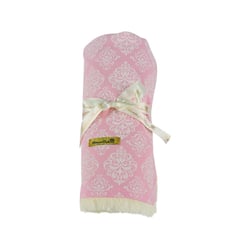 Manta Arabesco Rosa Bonito Pra Cachorro - 1 Unidade