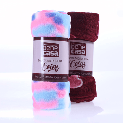 Manta Colors Estampada - 1 Unidade Para Cachorros