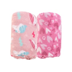 Manta Hipertextil Rosa Para Cães E Gatos - 1 Unidade