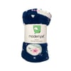 Manta Modernpet Microfibra Soneca Azul Para Cachorros - Tamanho M