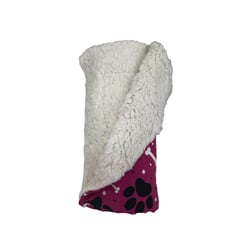 Manta Soft Camapet Ossinho Pink Para Cães E Gatos - 1 Unidade