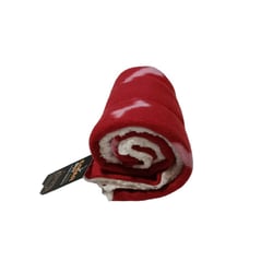 Manta Soft Camapet Para Cães E Gatos - Vermelha Lã Sherpa Ovelha - 1 Unidade