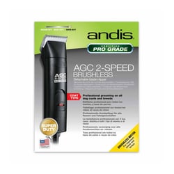 Máquina De Tosa Profissional Agcb Andis Preta Bivolt - 1 Unidade