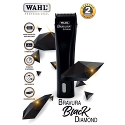 Máquina De Tosa Wahl Bravura Black Diamond Para Cães - 1 Unidade