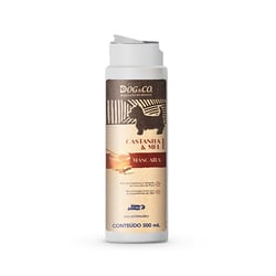Máscara Hidratante Dog & Co Riquezas Do Brasil Castanha E Mel Para Cães - 500Ml