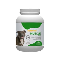 Massa Muscular Organnact Muscle Dog 1Kg - 1 Unidade - 1 Kilo