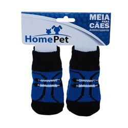 Meia Sapato Azul Homepet P - 1 Unidade