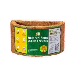 Meio Vaso West Garden Ecológico Fibra De Coco