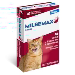 Milbemax Vermífugo Para Gatos - 1 Comprimido