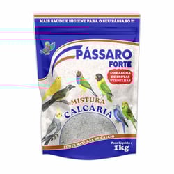 Mistura Calcária Pássaro Forte 1Kg - 1 Unidade