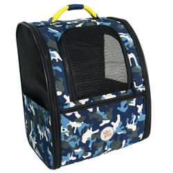 Mochila Ransel Azul São Pet - 1 Unidade Para Cães E Gatos