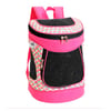 Mochila Transporte Saks Tela Frontal Rosa - 1 Unidade