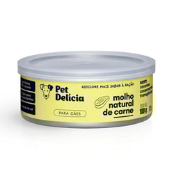 Molho Natural Pet Delícia Carne Para Cães - 100G