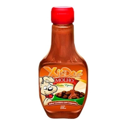 Molho Xisdog Cordeiro E Legumes Para Cães - 250Ml