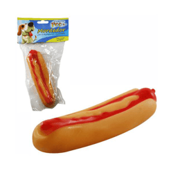 Brinquedo Mordedor Cachorro-Quente W. Pet - 1 Unidade Para Cachorros