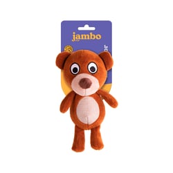 Mordedor De Pelúcia Jambo Pop Bicho Urso Para Cães - 1 Unidade