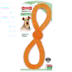 Mordedor Flexibone Dupla Argola Odontopet Para Cães - 1 Unidade