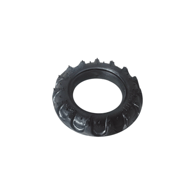 Brinquedo Mordedor Pneu Off Road Furacão Pet Preto Médio - 1Un. Para Cachorros