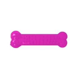 Mordedor Osso De Borracha Furacão Pet Rosa G - 1 Unidade - Tamanho G