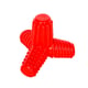 Mordedor Pet Games Nylon Vermelho Para Cães Tam.P - 1 Unidade - Tamanho P - Tamanho P
