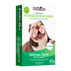Neutralizador De Odores Petbrilho - 80G Sabonete