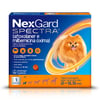 Nexgard Spectra Antipulgas E Vermífugo Cães 2Kg A 3,5Kg 1 Tablete